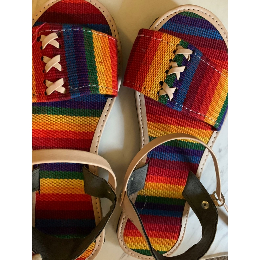 Authentic Mexican Pride sandals